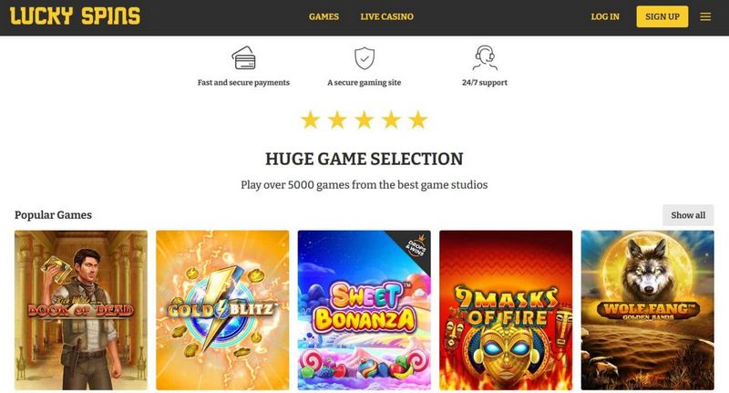 Lucky Spins -arvostelu (2026) Lucky Spins -arvostelu (2026)